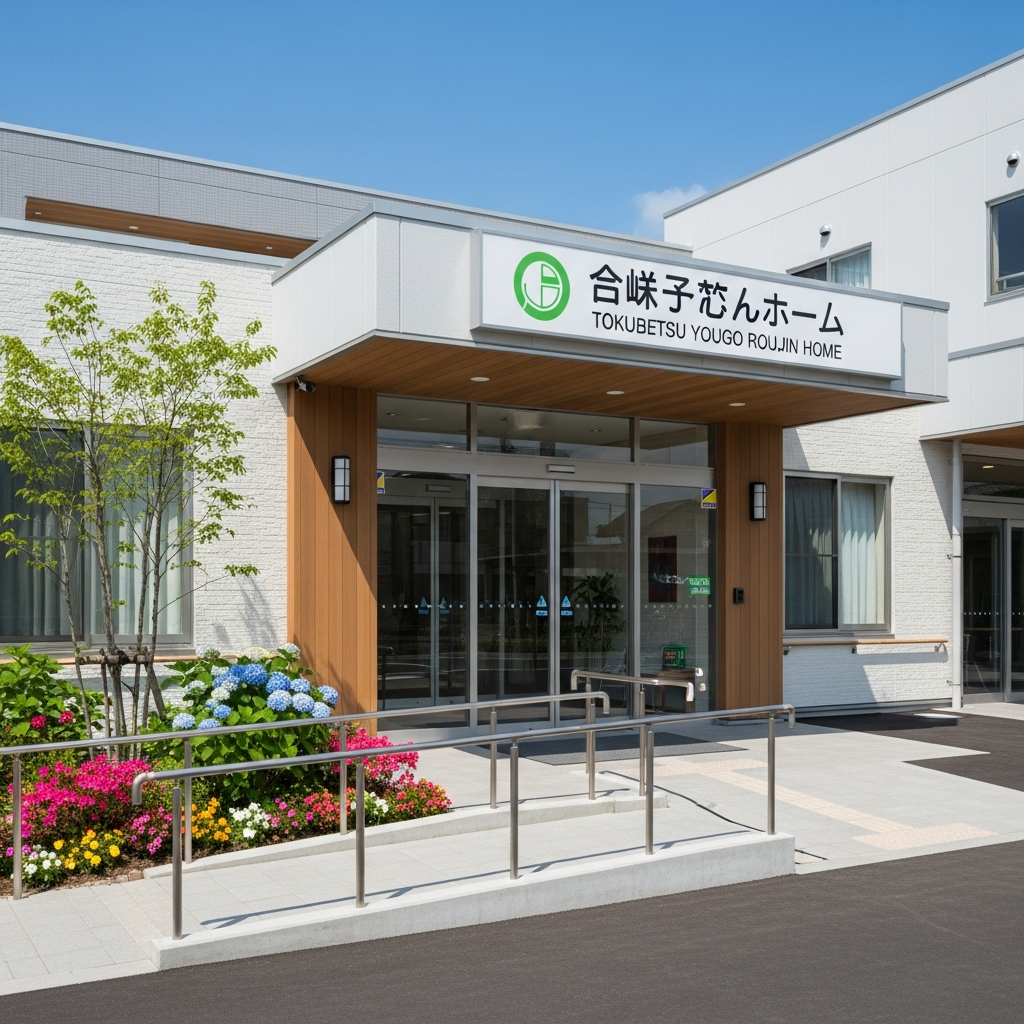介護施設・特別養護老人ホームの外観イメージ